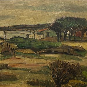 Lote siguiente: Oleo "Playa Grande" de Cristy Gava, 40 x 50 cm, Firmado y Fechado '80