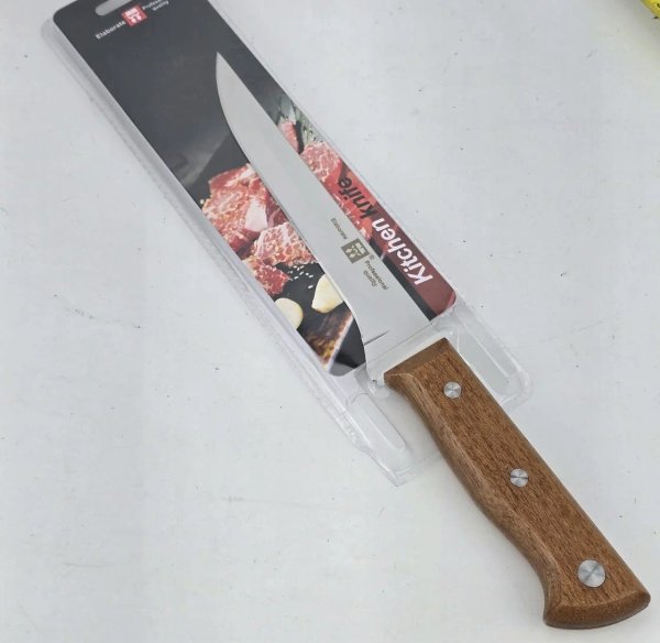 Cuchillo de Cocina Profesional con Mango de Madera