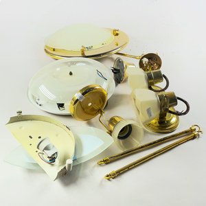 Lote de 5 Plafones, Apliques y Colgantes de Iluminación - imagen 1