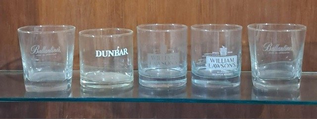 Lote siguiente: Vasos de cristal para wisky