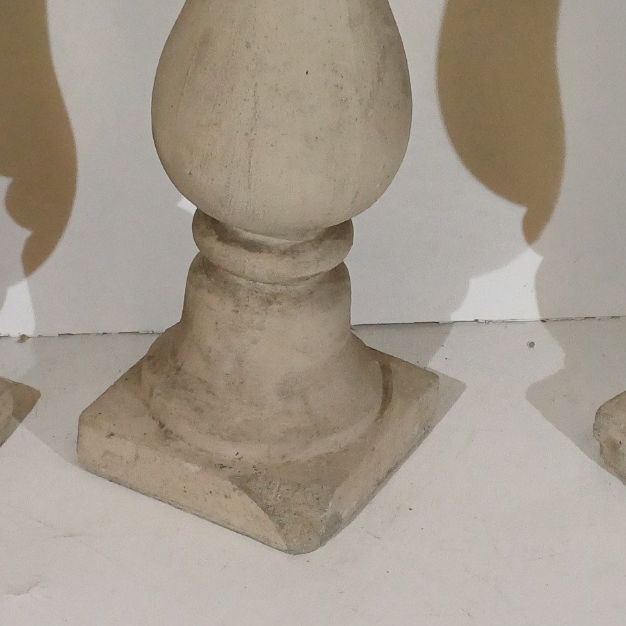 Lotes de nueve balaustras de concreto - imagen 9