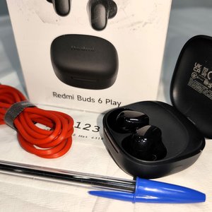 Auriculares Xiaomi Redmi Buds 6 Play Inalámbricos Bluetooth Negros - imagen 3