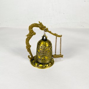 Campana Oriental con Brazo de Dragón y Animal Mitológico, 112 cm - imagen 3