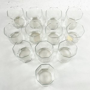 Juego de 12 Vasos Hialinos Facetados para Whisky - imagen 2