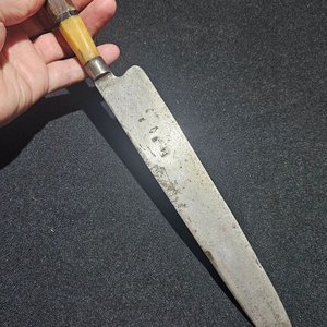Cuchillo Panian de Cocina o Carnicero, Hoja de 21cm, Mango de Madera y Hueso - imagen 5