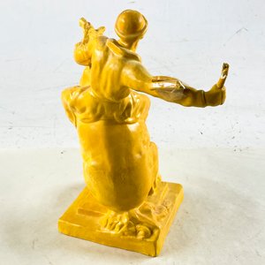 Figura de Gaucho en Caballo de Cerámica "Taller de Belloni" - 28 cm - imagen 3