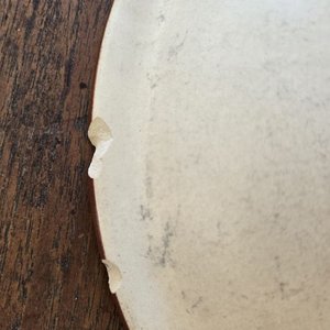 Dos Fuentes Ovaladas de Loza con Decoración - imagen 7