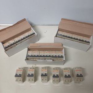 Lote anterior: Caja con 6 Disyuntores Termomagnéticos Monofásicos TQC 5A