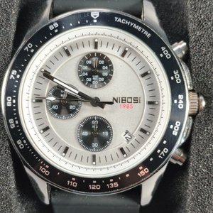 Reloj NIBOSI Cronógrafo Masculino Acero Inoxidable Cuarzo - imagen 3