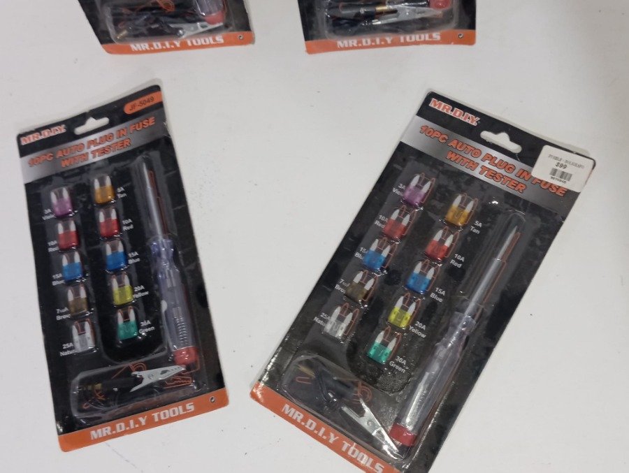 Kit de fusibles automotrices con probador MR. D.I.Y. - imagen 5