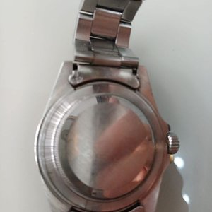 Réplica Reloj Rolex Submariner Date Acero Esfera Negra Bisel Verde - imagen 11