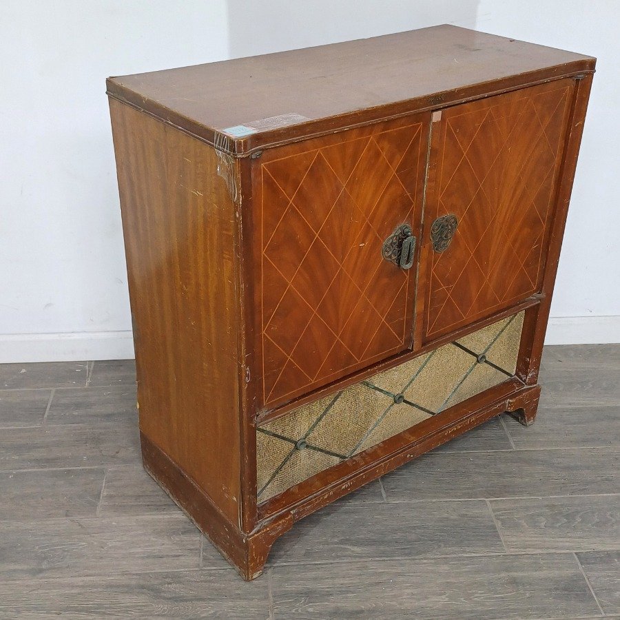 Muebles con toca disco y radio en contrachapado - imagen 6