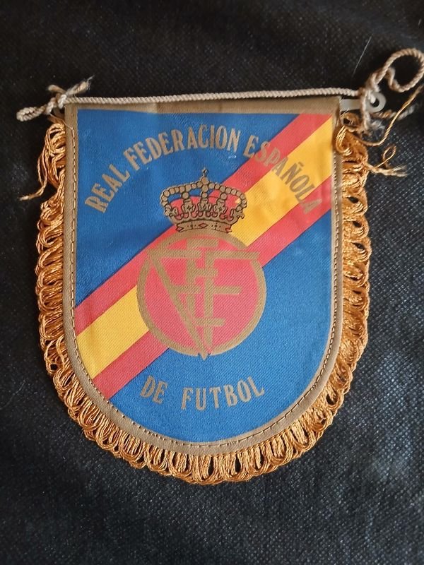 Banderín Colección Mundial España 82 Real Federación Española de Fútbol
