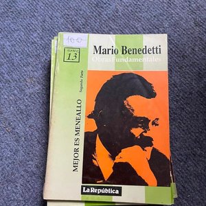 Lote siguiente: Obras Fundamentales de Mario Benedetti: Tomo 13, Literatura Uruguaya Siglo XX