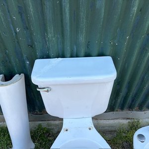 Juego de Baño Completo: Inodoro, Bidet y Lavatorio Blanco - imagen 3
