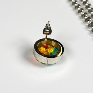 Conjunto de Cadena con Colgante y Caravanas Murano - imagen 5