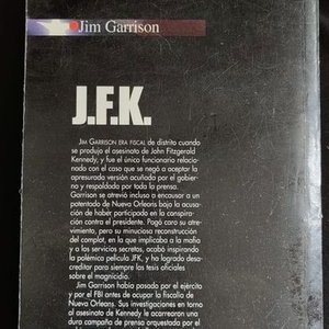 Libro "J.F.K." de Jim Garrison, Edición El País - imagen 2