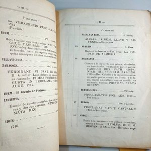 Ensayo de un Catálogo Descriptivo de las Medallas de Proclamaciones de los Reyes de España, Habana 1863 - imagen 4
