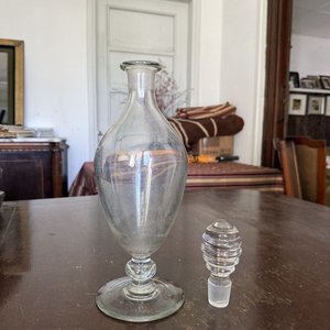 Licorera Decantador de Vidrio Transparente con Tapa - imagen 2