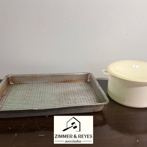 Asadera Metálica con Tapa para Recipiente - imagen 2