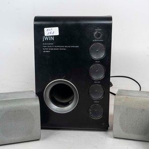 Home Theater JWIN con 5 Parlantes y Subwoofer - imagen 2