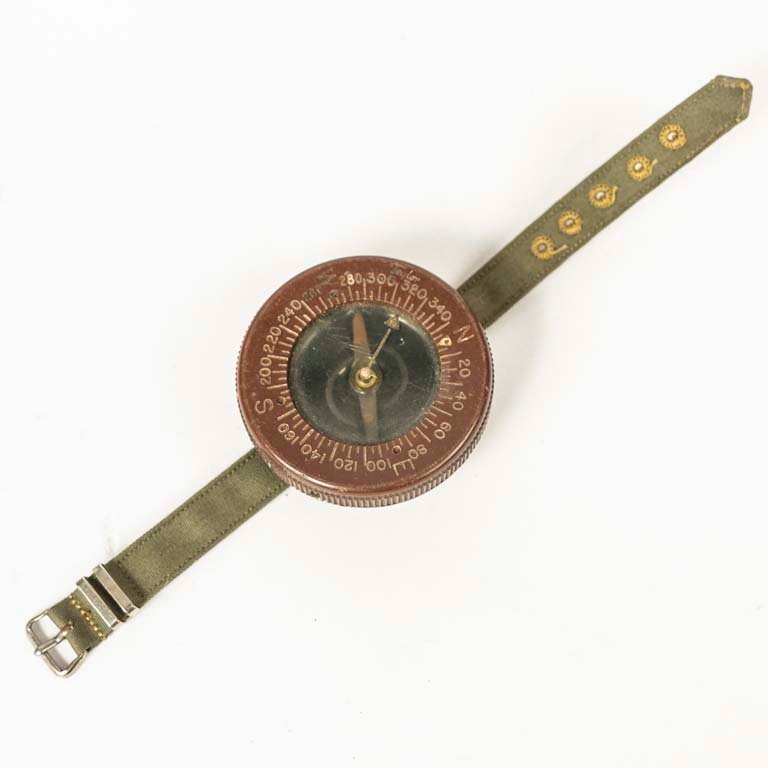 Lote siguiente: Reloj de paracaidistas con brújula del Ejército de Estados Unidos durante la II Guerra Mundial