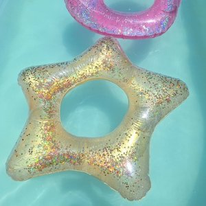 Salva Vidas Inflables Glitter Corazón y Estrella 90 cm - imagen 8