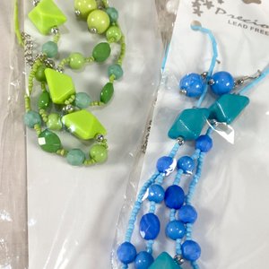 Lote de 8 Collares y Palitos Chinos Decorativos - imagen 2