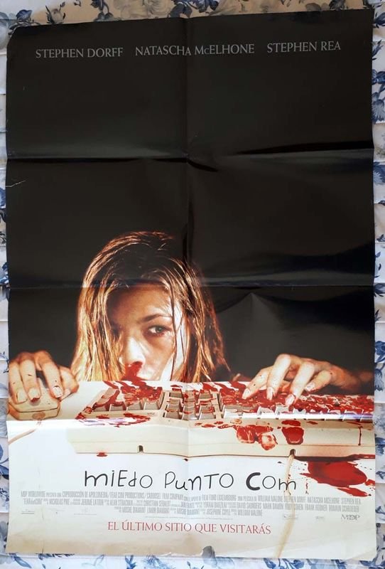 Poster Original "Miedo Punto Com" (FeardotCom) 2002 - Stephen Dorff