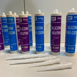 24 Pomos de Silicona Artisan (12 Blancos, 12 Transparentes) - imagen 7