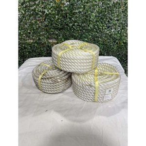 3 Rollos de Cuerda Blanca Gruesa - imagen 2