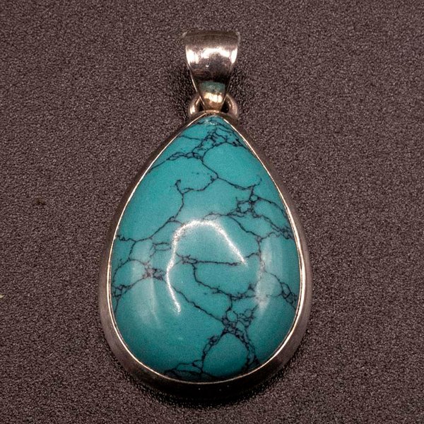 Colgante de Plata 925 con Turquesa Natural - imagen 1