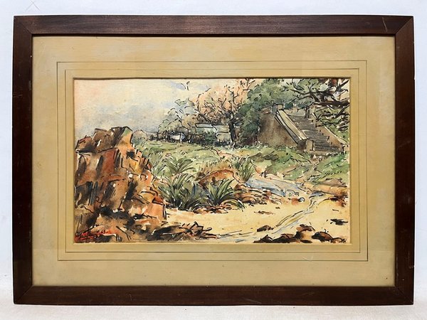 Lote anterior: Dante Picarelly "Paisaje" Acuarela sobre papel