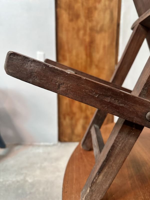 Mesa Auxiliar De Madera - Tabla de madera antigua con diseño clásico - imagen 8