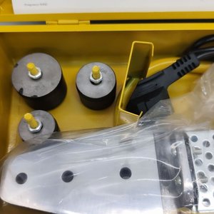 Termofusora 800W con 3 Boquillas y Caja Metálica Amarilla - imagen 4