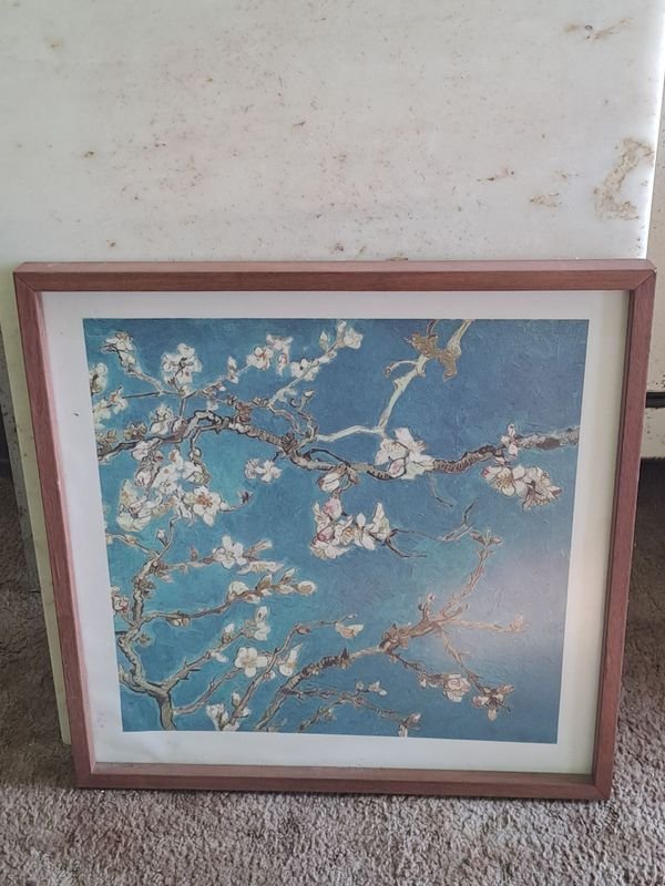 Lámina de Van Gogh 'Almendros en Flor' en excelente condición - imagen 2