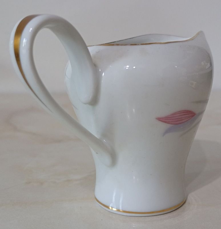 Lecherita de Porcelana ALEMANA, marca; EDELSTEIN BAVARIA (sellada y numerada). Espectacular. - imagen 3