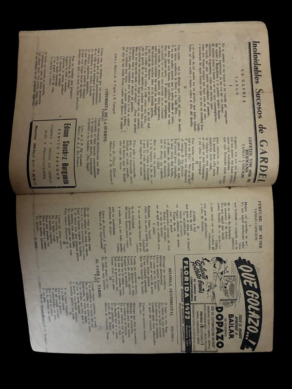 Cancionera Edición Especial Junio 1955 - Homenaje a Gardel