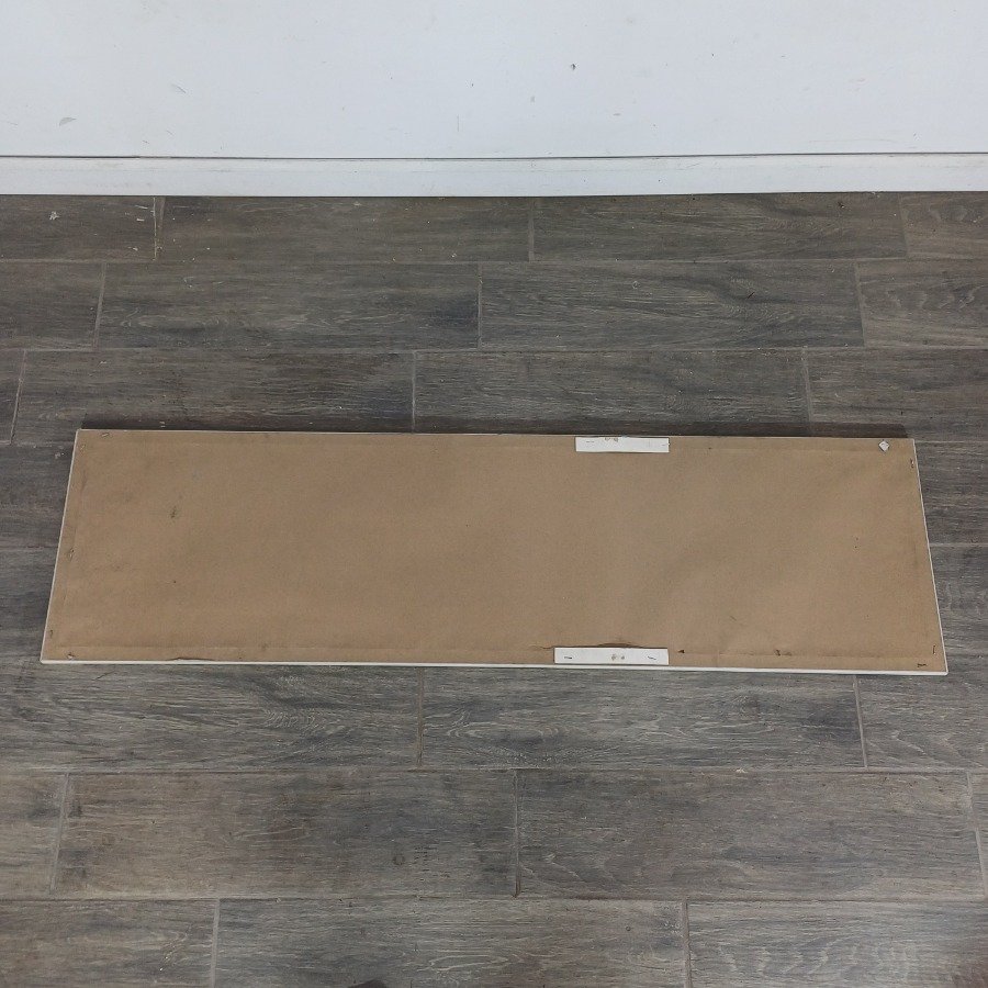 Espejo rectangular con marco de imitación madera - imagen 7