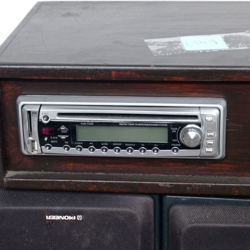 Equipo de audio Pioneer con parlantes y radio en buen estado - imagen 2