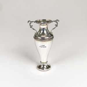 Florero de Plata Inglesa con Asas - Altura 15 cm - imagen 1