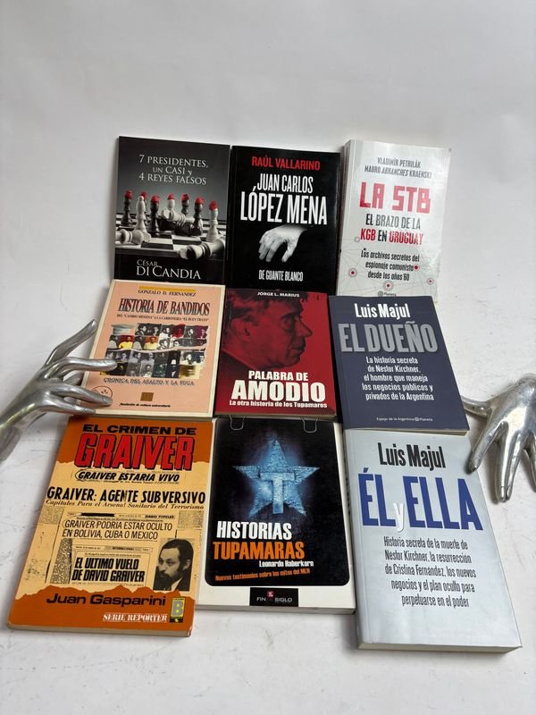 Libros sobre política, espionaje y Tupamaros - imagen 2