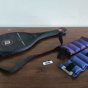 Lote anterior: Raqueta de Tenis Wilson Soft Shock Titanium/Graphite con Funda y Tobilleras con Peso