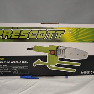 Termofusora Prescott 800W con Accesorios y Valija Metálica Nueva - imagen 5