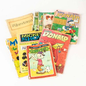 Lote anterior: Lote de 9 Revistas de Cómics Varias: Patoruzito, Pájaro Loco, Mickey, Donald y Más