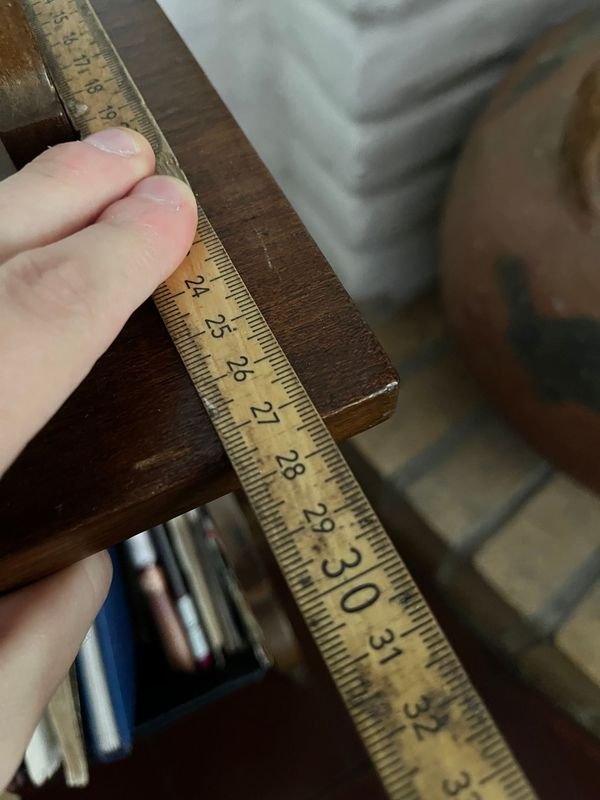 Mesa de trabajo madera maciza - imagen 1