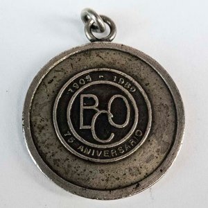 Medalla Conmemorativa Banco Caja Obrera Uruguay 1980 - 75 Aniversario - imagen 2