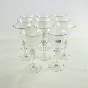 Juego de 11 Copas Hialinas con Burbujas - 21 cm - imagen 1