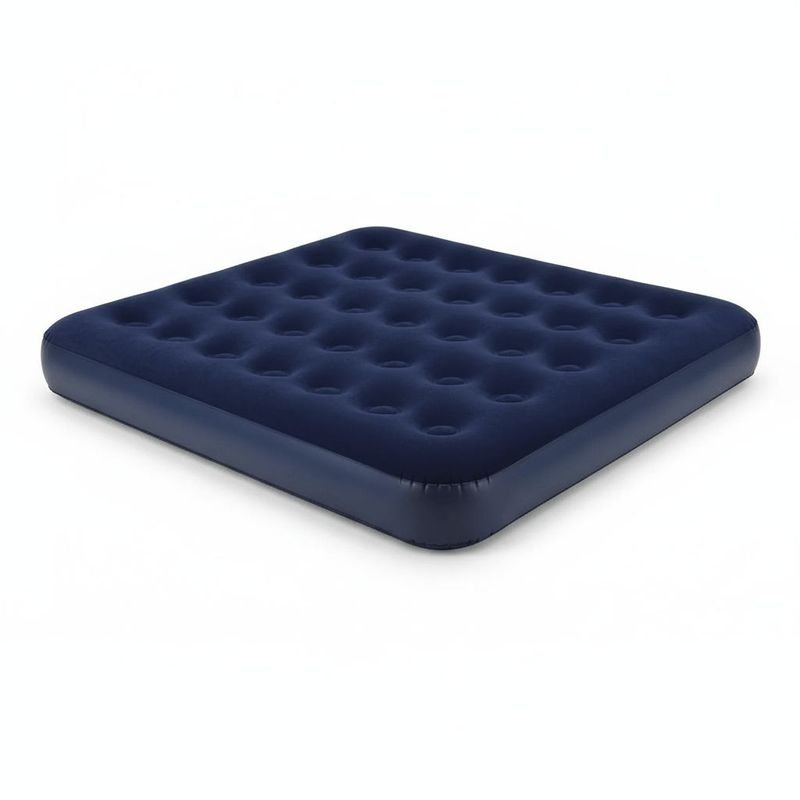 Colchón Inflable Azul Marino para 2 Plazas