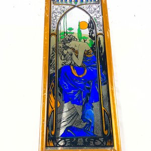 Lote de 4 Cuadros con Motivos de Aves y Figura Femenina - imagen 5